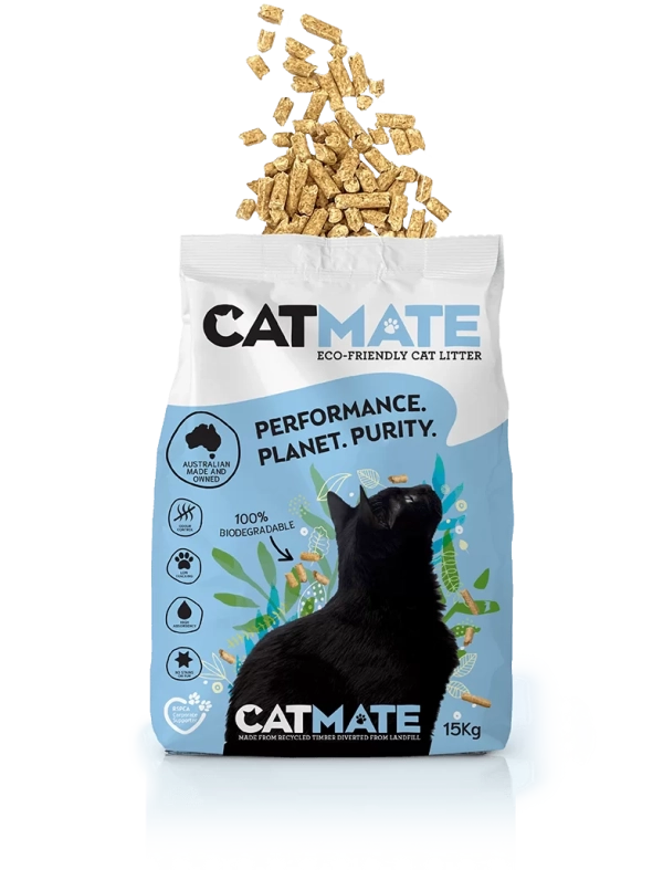 CatMate – Wood Pellet Cat Litter